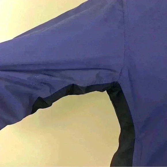 L.L. Bean Vintage Purple Mid Weight Insulated Fleece Lined Zip Coat Size M - Picture 5 of 12